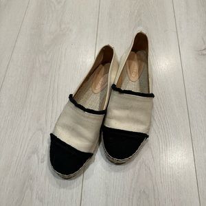 Schutz black and white shoes